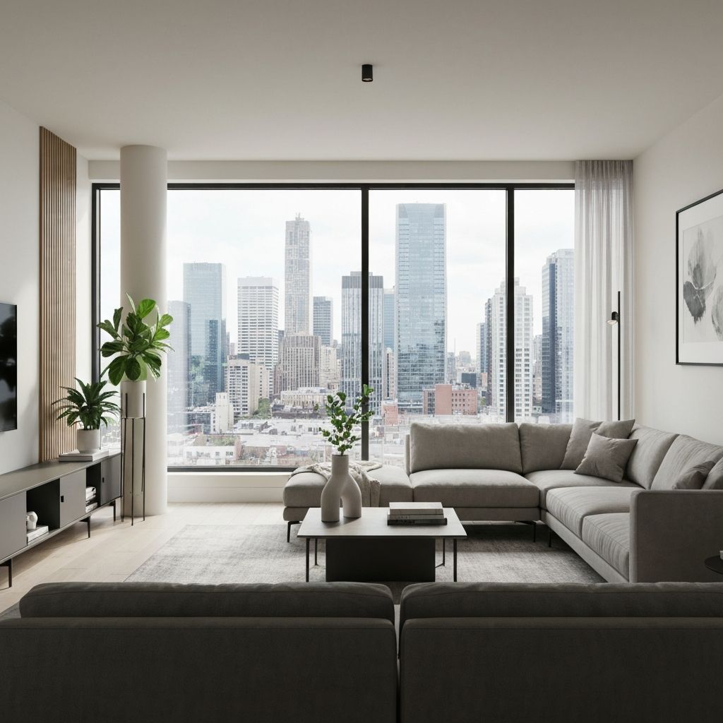 Modern city apartment